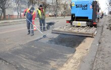 Фото 22: На дорогах Львова ліквідовують аварійну ямковість з допомогою чеської машини SILKOT Blue