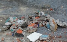 Фото 9: У Львові розпочали відновлення (реконструкцію) мозаїки «Море і риби»