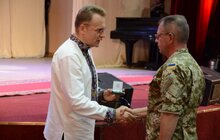 Фото 16: Урочисті збори військовослужбовців Львівського гарнізону з нагоди Дня Незалежності України