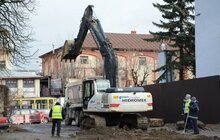 Фото 13: На вул. Шевченка облаштують квазі-кільце: тривають підготовчі роботи першого етапу ремонту вулиці
