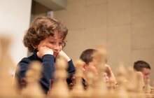 Фото 12: Юні шахісти проти чемпіонів: у Львові відбувся сеанс одночасної гри з шахів