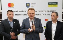 Фото 7: Mastercard та Ощадбанк обладнали львівські трамваї технологією безконтактної оплати
