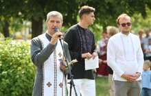 Фото 5: На Сихові з нагоди 30-річчя Незалежності України замайорів національний стяг