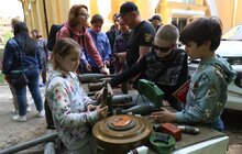 Фото 11: Як діяти, коли бачиш вибухівку: у Львові провели навчання для переселенців