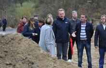 Фото 9: «До кінця року маємо дійти в ґрунті до Брюхович», — А. Садовий про ремонт вул. Миколайчука