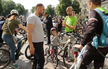 Фото 5: До відзначення Всеукраїнського Велодня приєднався міський голова Львова