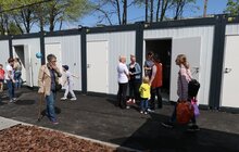 Фото 3: У Львові відкрили друге модульне містечко для переселенців