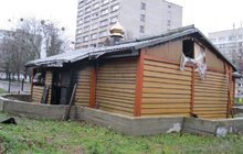 Фото 9: Під час пожежі в дерев'яній церкві Стрітення Господнього потерпілих немає