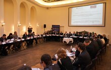 Фото 1: Міжнародний круглий стіл з питань інституційного розвитку асоціацій органів місцевого самоврядування