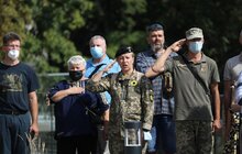 Фото 10: У День вшанування пам’яті захисників України у Львові урочисто підняли Державний Прапор на Меморіалі пам`яті Героїв Небесної Сотні