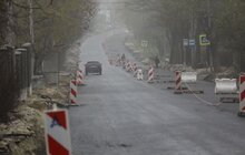 Фото 7: Сьогодні на вул. Личаківській дали змогу проїзду транспорту, однак з організацією реверсивного руху на ділянці від вул. Букової до «Ензиму»
