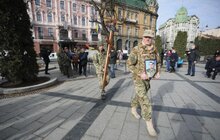 Фото 2: У Львові попрощались із загиблим на Сході 19-річним військовим
