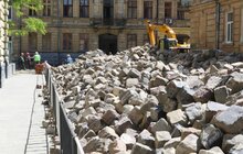 Фото 16: До вересня у Львові звершать ремонтувати вул. Котлярську