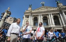 Фото 11: У Львові стартував благодійний велопробіг заради онкохворих дітей — мер міста обіцяв подвоїти суму, яку зберуть під час велопробігу