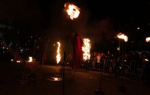 Фото 30: Театр «Воскресіння» організовував театралізоване дійство