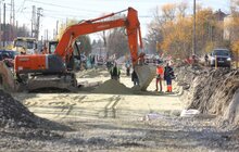 Фото 4: «Завдання — щоб до кінця року поклали перший шар асфальту до вул. П’ясецького», — А. Садовий про ремонт вул. Курмановича