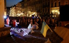 Фото 5: На площі Ринок показали вуличний містичний перформанс (відео)