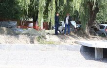 Фото 11: У Львові триває облаштування громадського простору та озера на вул. Панча