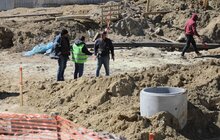 Фото 13: На вул. Шевченка тривають роботи з облаштування квазікільця