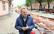 Фото 13: «На початку липня плануємо відкрити перехрестя вул. Опришківська-Б.Хмельницького-Промислова», — мер Львова