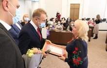 Фото 26: З нагоди Дня вчителя у Львові нагородили 55 найкращих працівників освіти