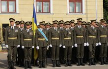 Фото 36: Військова присяга на вірність українському народу в Академії Сагайдачного