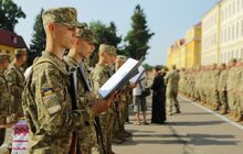 Фото 50: Військова присяга на вірність українському народу в Академії Сагайдачного