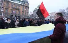 Фото 1: Львів’яни та гості міста відзначили День Соборності України