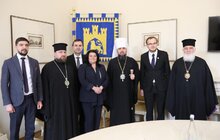 Фото 13: Глава Православної Церкви України розпочав перший офіційний візит до Львова з відвідин Ратуші