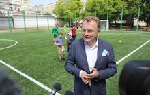 Фото 8: На вул. Шевченка облаштували сучасний мультифункційний спортивний майданчик