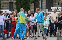 Фото 25: У Львові триває Олімпійський день — показові виступи з майстер-класами, забіг та розіграш подарунків