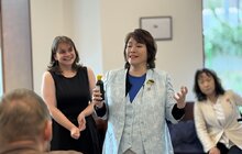 Фото 2: У Львові японські мистецькі практики допомагають ветеранам: арттерапевтичні заняття у Гомін Центрі