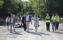 Фото 4: Реконструкція вул. П. Орлика: тривають роботи на відрізку від вул. Миколайчука до вул. Віри, Надії, Любові