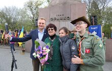 Фото 15: З нагоди 105-ї річниці заснування ПЛАСТу мер Львова відзначив Богдана Гасюка та Галину Ткачук