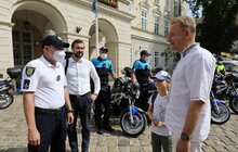 Фото 1: У Львові розпочав працювати мотопатруль