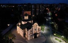 Фото 7: ЛКП «Львівсвітло» підсвітило ще низку храмів у місті