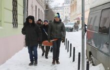 Фото 21: Працівники Львівської мерії долучились до прибирання міста від снігу