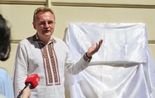 Фото 5: У Львові відкрили меморіальну таблицю Станіславу Єжи де Туш-Лецу