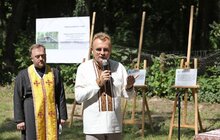 Фото 7: В Шевченківському гаю у Львові освятили місця, де збудують три нові інфраструктурні об’єкти