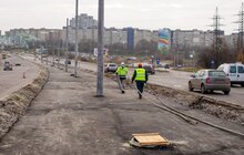 Фото 1: Трамвай на Сихів: роботи на Сихівському мості