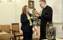 Фото 1: Міський голова Андрій Садовий зустрівся зі Спікеркою Сенату Республіки Польща Маугожатою Кідавою-Блонською
