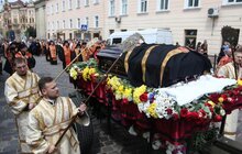 Фото 64: У Львові тисячі вірян попрощались з Блаженнішим Любомиром Гузаром