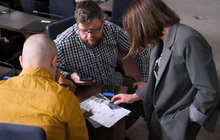 Фото 6: Творчі майстерні, спеціалізовані кріплення, розведення перепілок і не тільки: ветерани та їх рідні презентували свої бізнес-ідеї