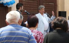 Фото 9: 38 працівників ЛКП «Львівелектротранс», які працюють більше 45 років, з нагоди 123-річчя запуску львівського трамвая, отримали подяки та премії