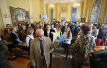 Фото 18: Львів відзначає 29-ту річницю підняття синьо-жовтого стягу над Ратушею