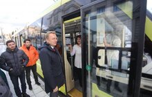 Фото 10: «Сьогодні відбувся тестовий проїзд», — А. Садовий про ремонт пл. Двірцевої і відновлення руху трамваїв