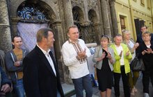 Фото 10: У Львові урочисто відкрили відреставровану браму каплиці Боїмів