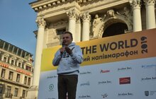 Фото 17: Мер Львова привітав учасників «Run the World. Львівський напівмарафон»