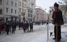 Фото 21: Колядники з Верховини у Львові показали справжні традиції, що живуть і зберігаються сотні років поміж Карпатськими горами