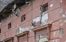 Фото 2: Непридатні для відновлення будинки, які росія зруйнувала у Львові 4 вересня, демонтовують: на їх місці буде громадський простір (відео)